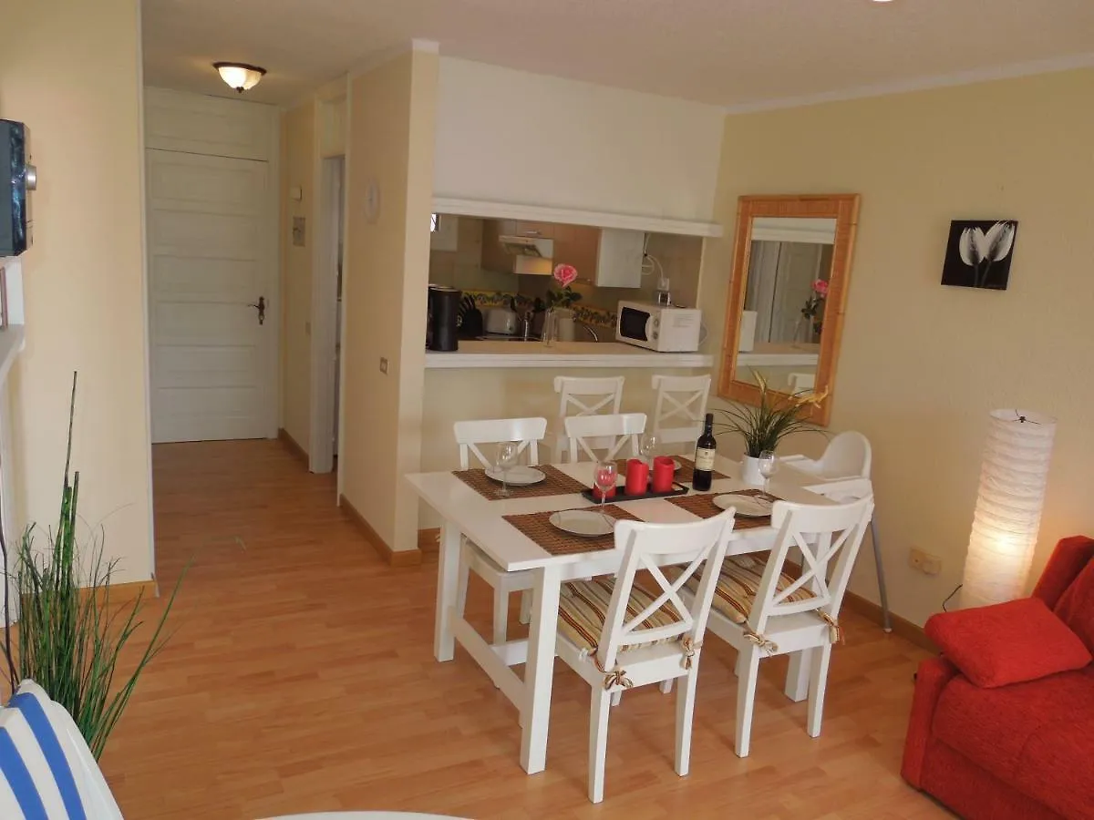 Apartment Vistasol, Beach Front With Heated Pool In Parque Santiago 2, Wifi Playa de las Americas  Spagna